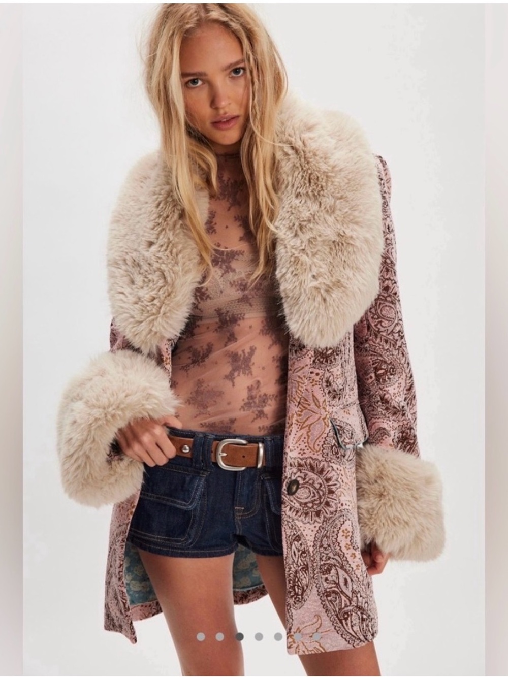 Free People Mercer Coat Size Medium NWT